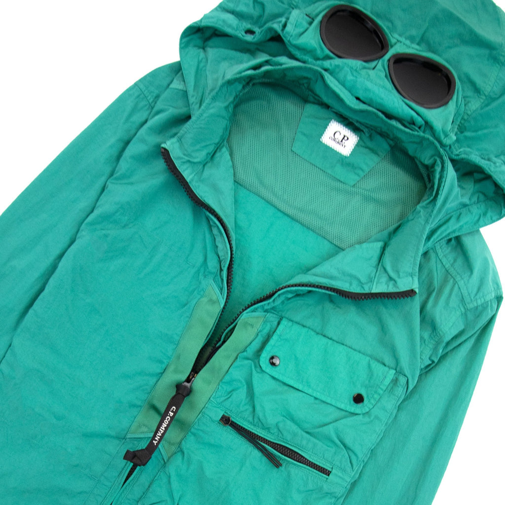 Cp Company Chrome-r Goggle Overshirt Frosty Green 673