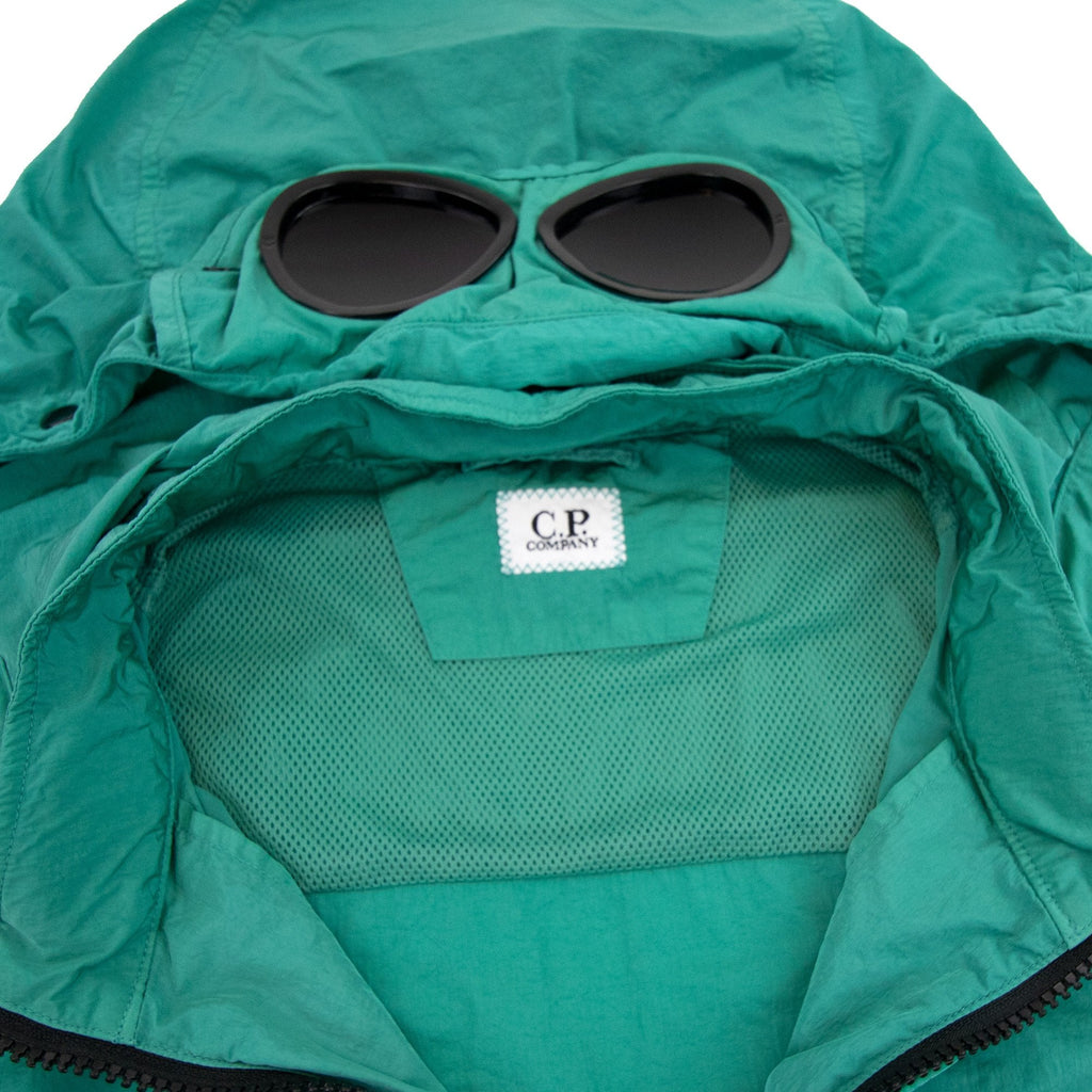 Cp Company Chrome-r Goggle Overshirt Frosty Green 673