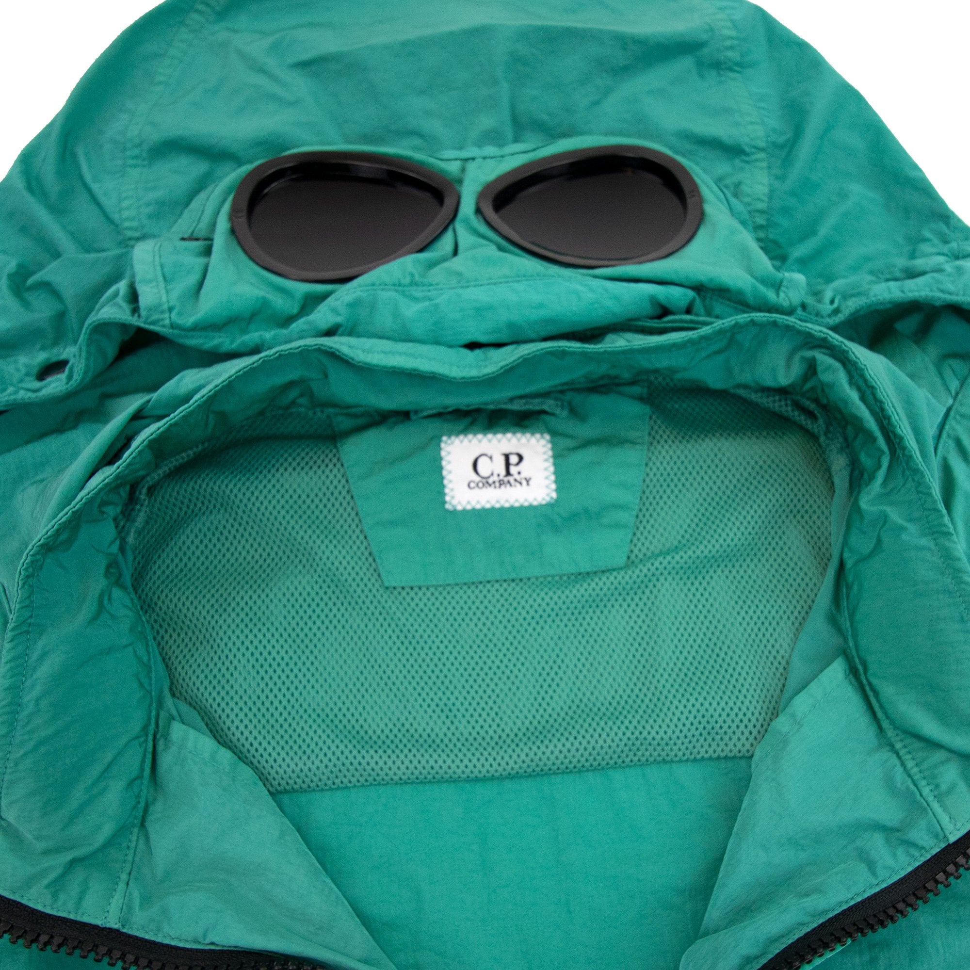 Cp Company Chrome-r Goggle Overshirt Frosty Green 673