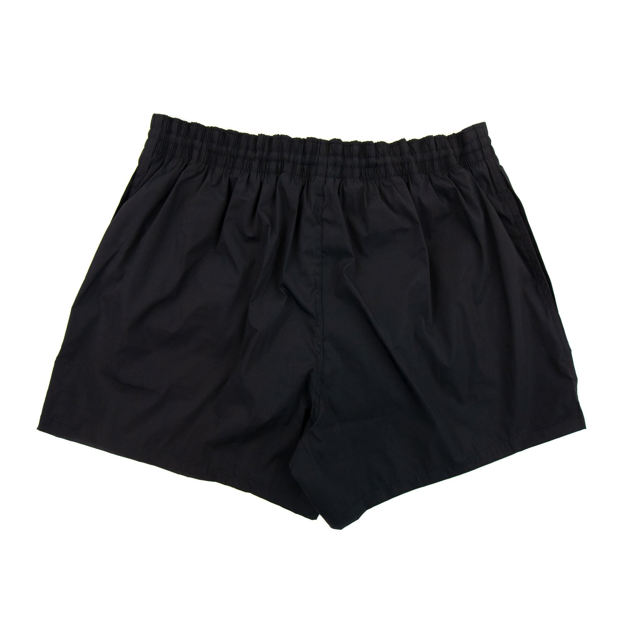 Fendi Hidras Logo Nylon Swim Short Black/papaya