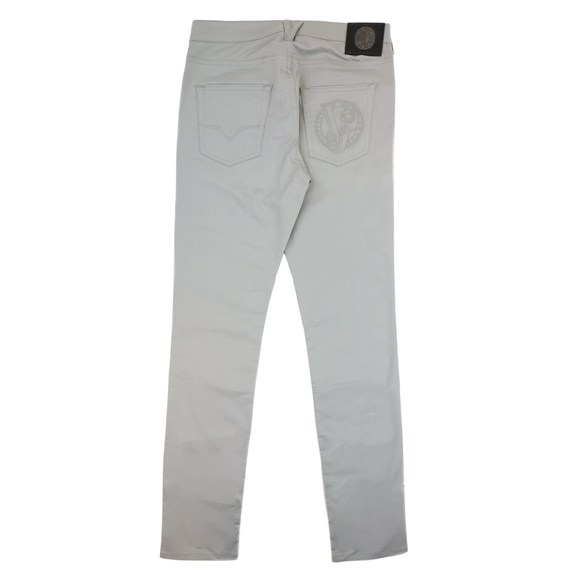Versace Jeans Round Tiger Slim Fit Jeans Grey