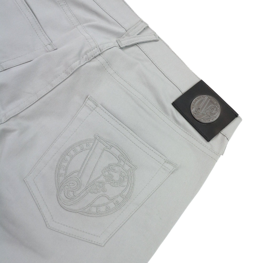 Versace Jeans Round Tiger Slim Fit Jeans Grey