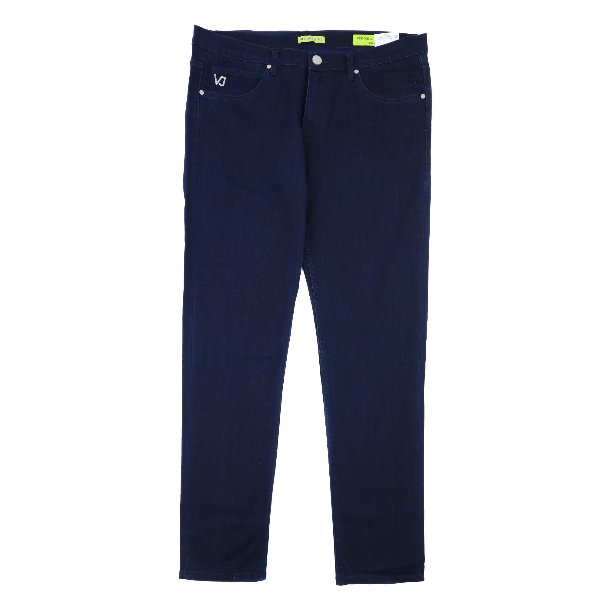 Versace Jeans Vj 5 Pocket Stretch Slim Fit Jean Denim Blue