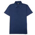 Fendi Ff Allover Logo Polo Navy Blue