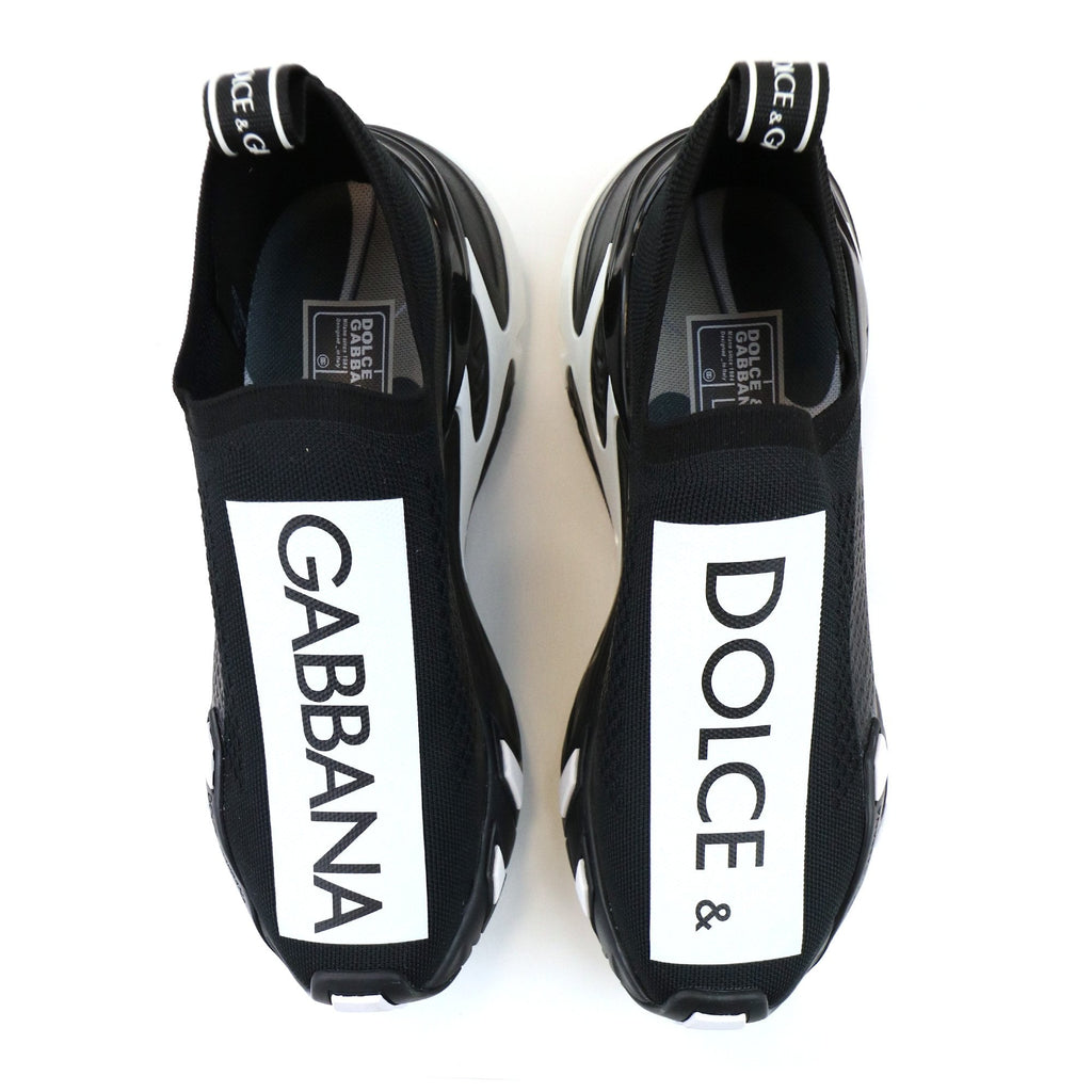 Dolce & Gabbana Stretch Mesh Fast Sneakers Nero/nero