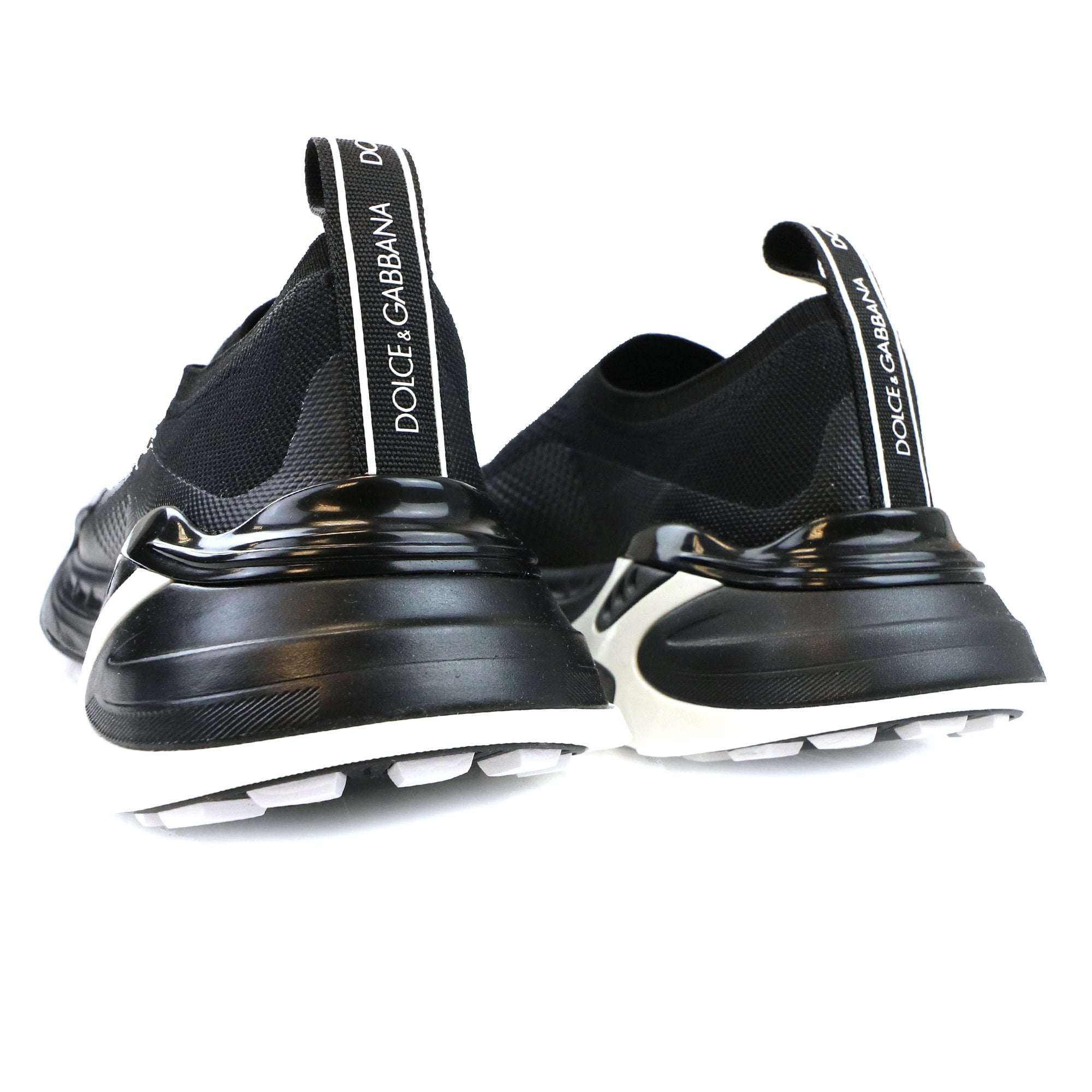 Dolce & Gabbana Stretch Mesh Fast Sneakers Nero/nero