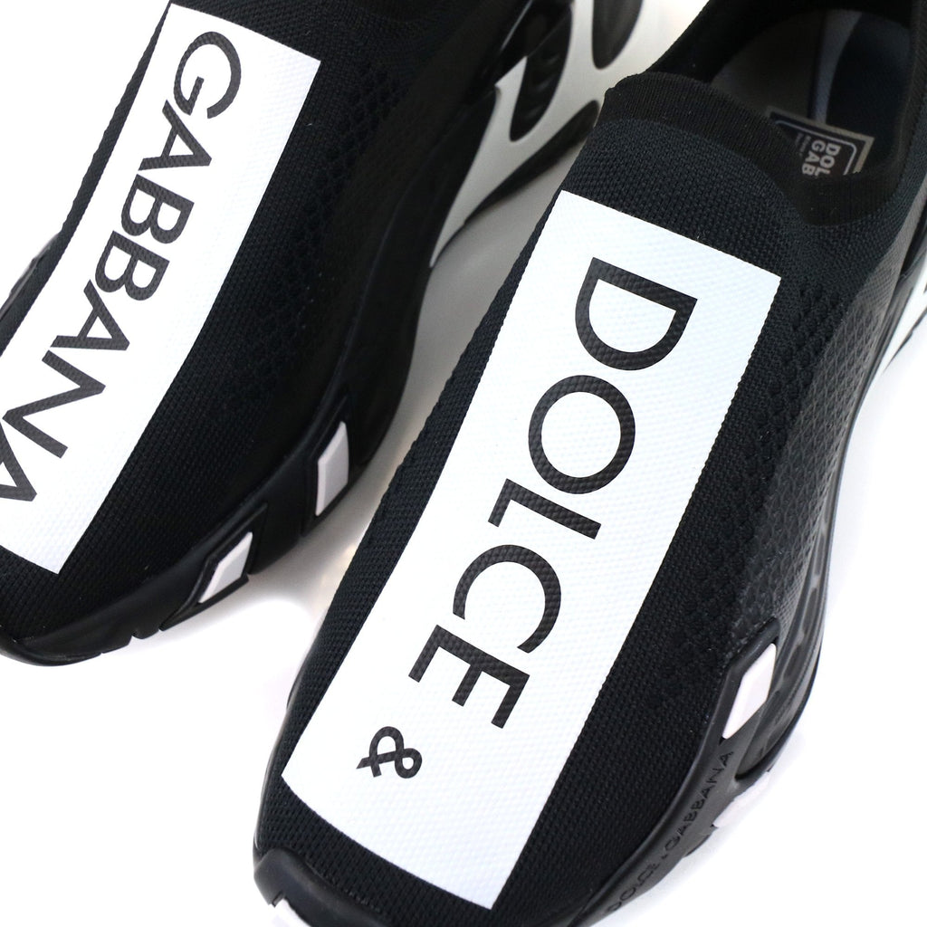 Dolce & Gabbana Stretch Mesh Fast Sneakers Nero/nero