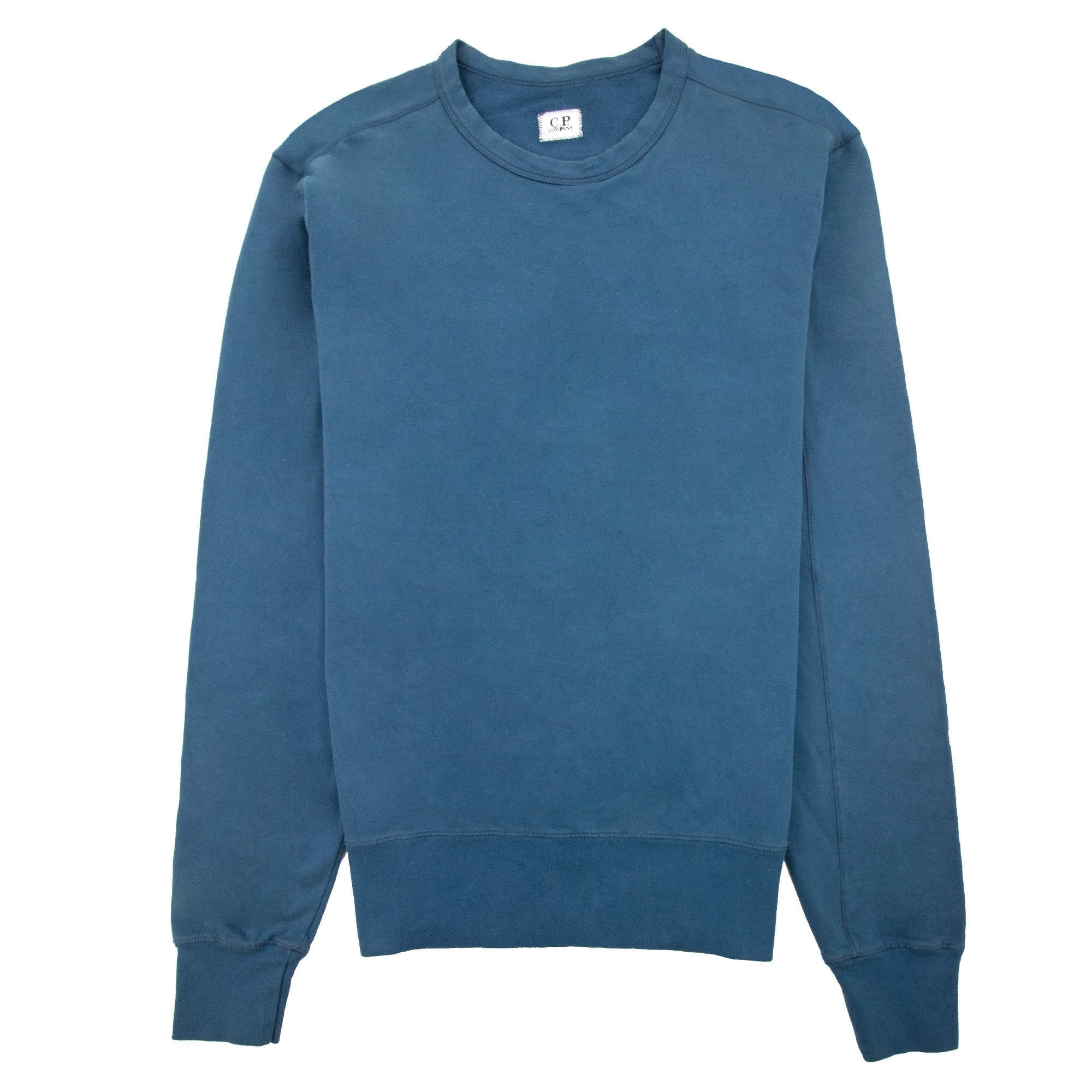 Cp Company Light Weight Classic Crewneck Sweatshirt Turquoise