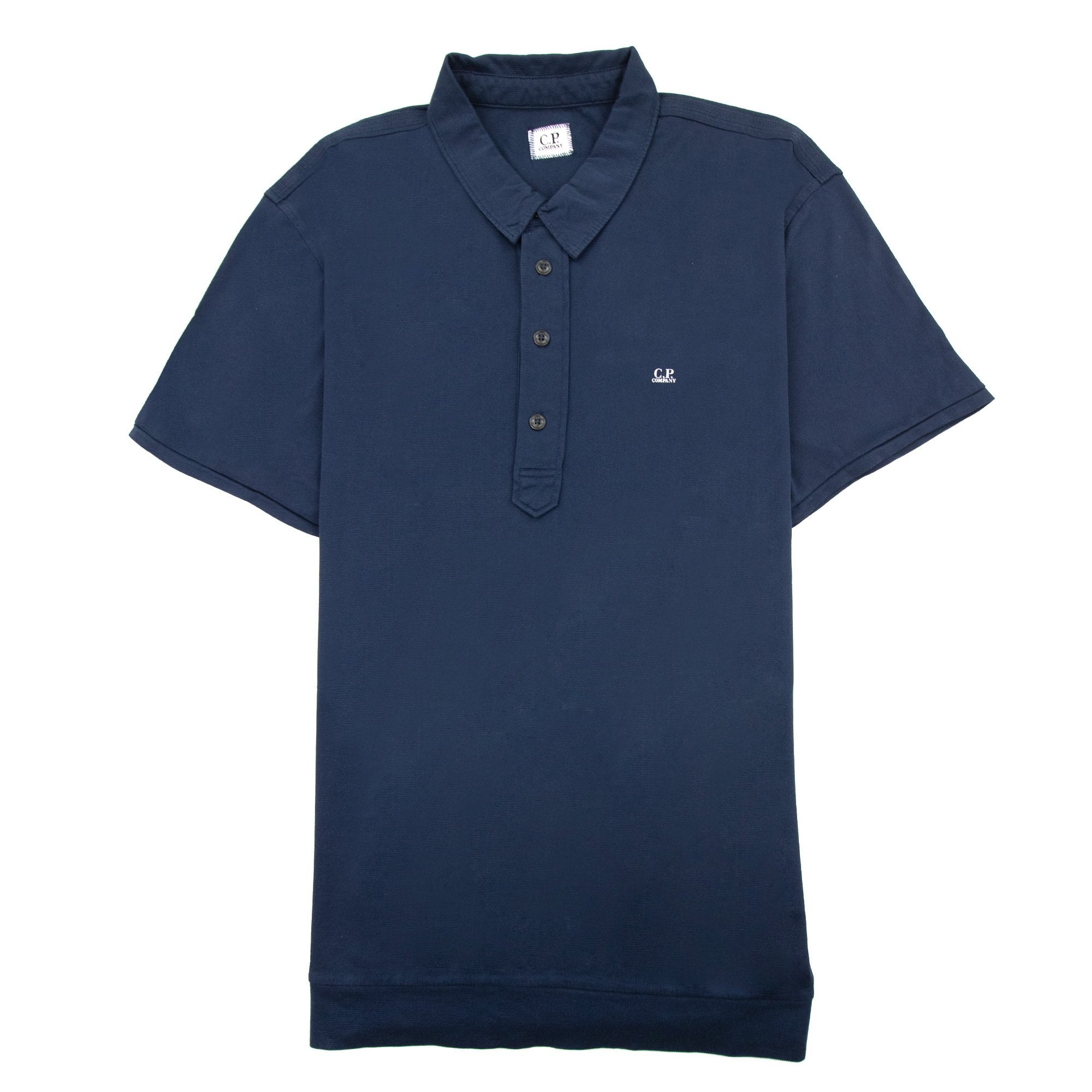 Cp Company Mako Cotton Polo Navy 888