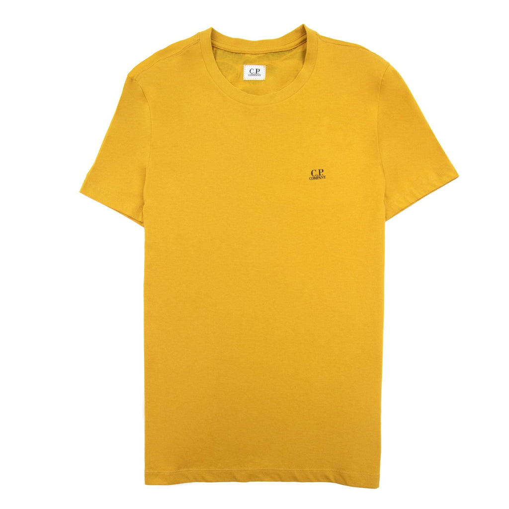 Cp Company Reverse Google Print T-shirt Gold Yellow