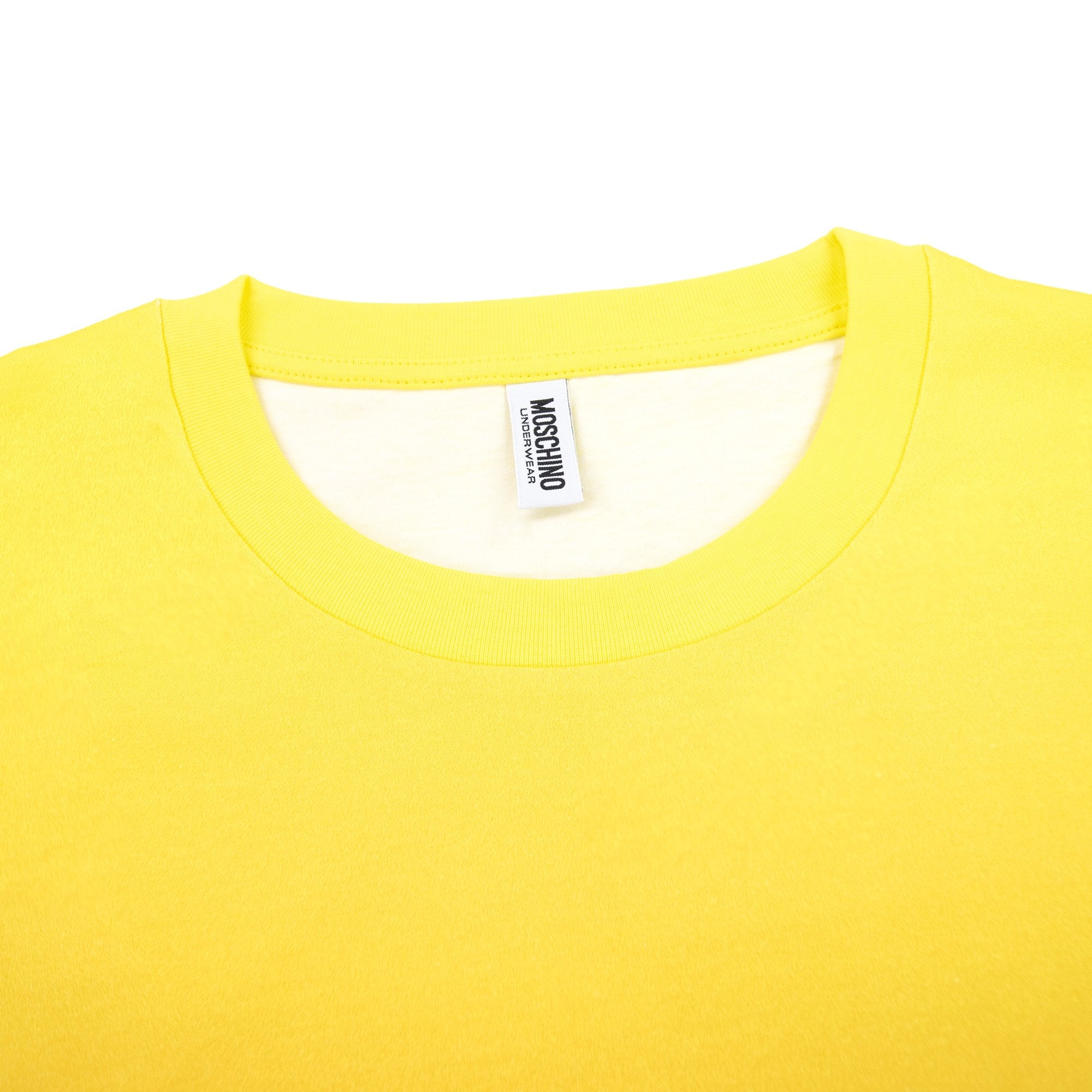 Moschino Underwear Logo Tape Lounge T Shirt Yellow/red