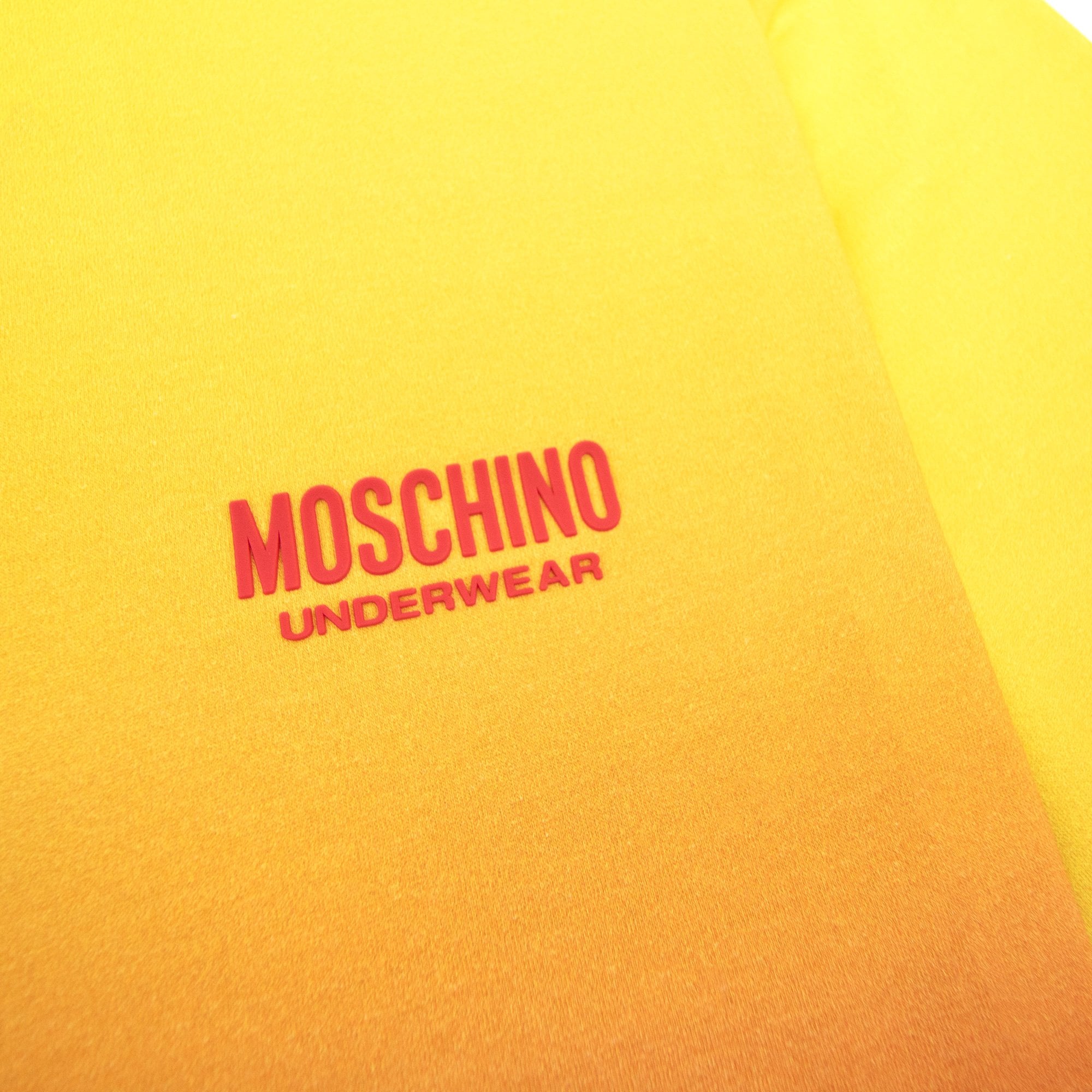 Moschino Underwear Logo Tape Lounge T Shirt Yellow/red