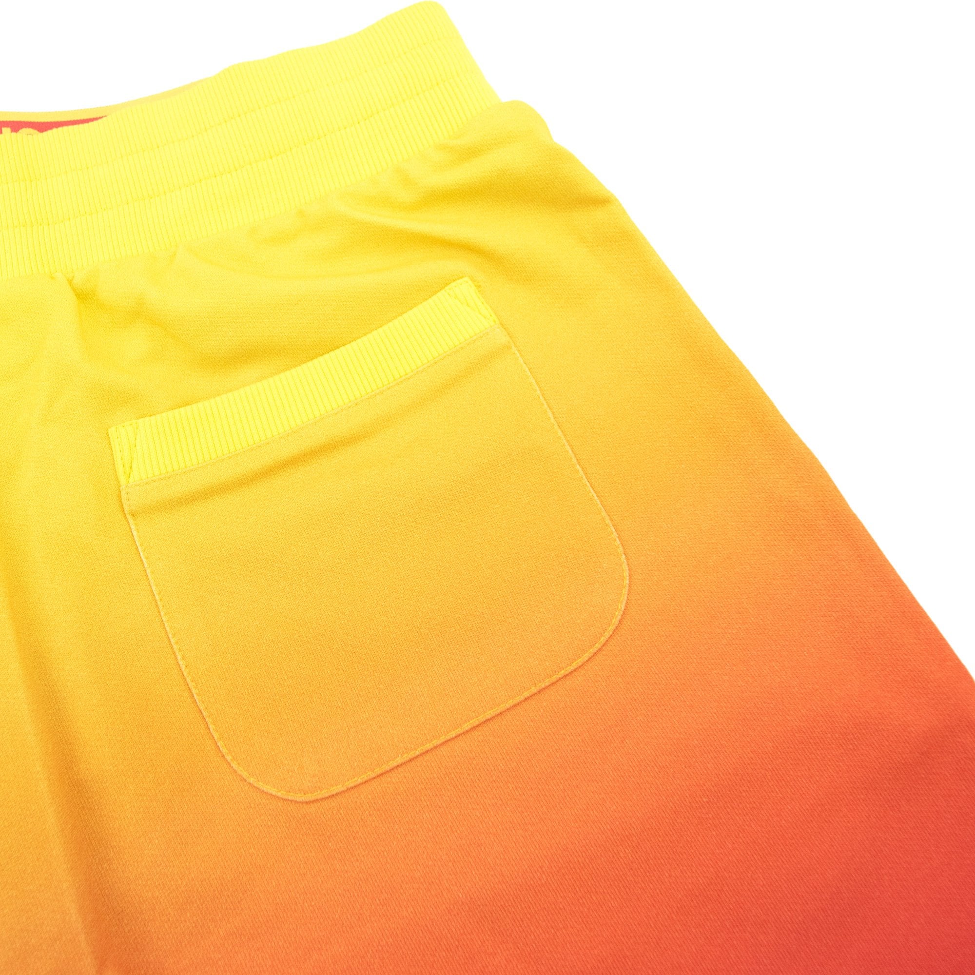 Moschino Underwear Waist Band Logo Bermuda Shorts Yellow/red