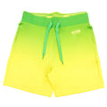 Moschino Underwear Waist Band Logo Bermuda Shorts Green/yellow