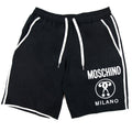 Moschino Underwear Double Question Mark Longwear Nylon Shorts Black