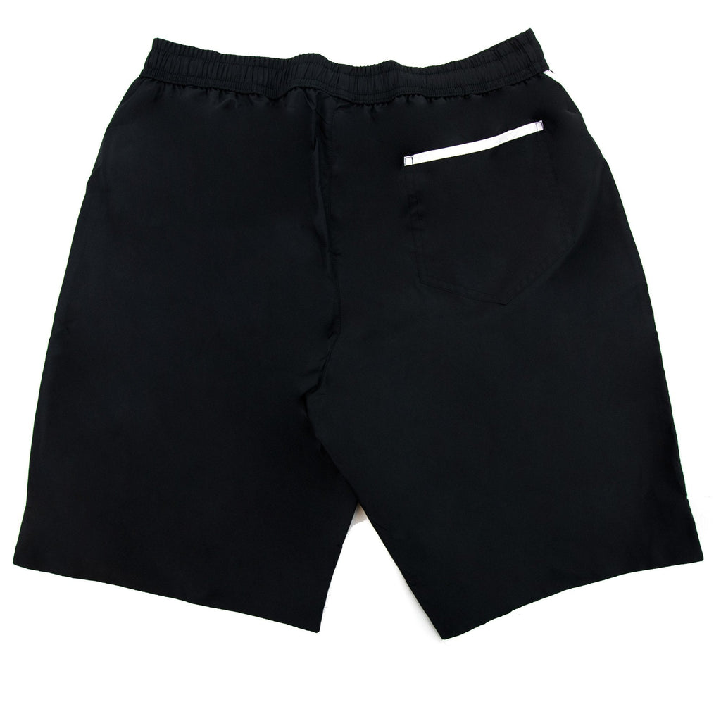 Moschino Underwear Double Question Mark Longwear Nylon Shorts Black