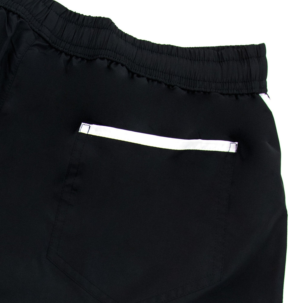 Moschino Underwear Double Question Mark Longwear Nylon Shorts Black