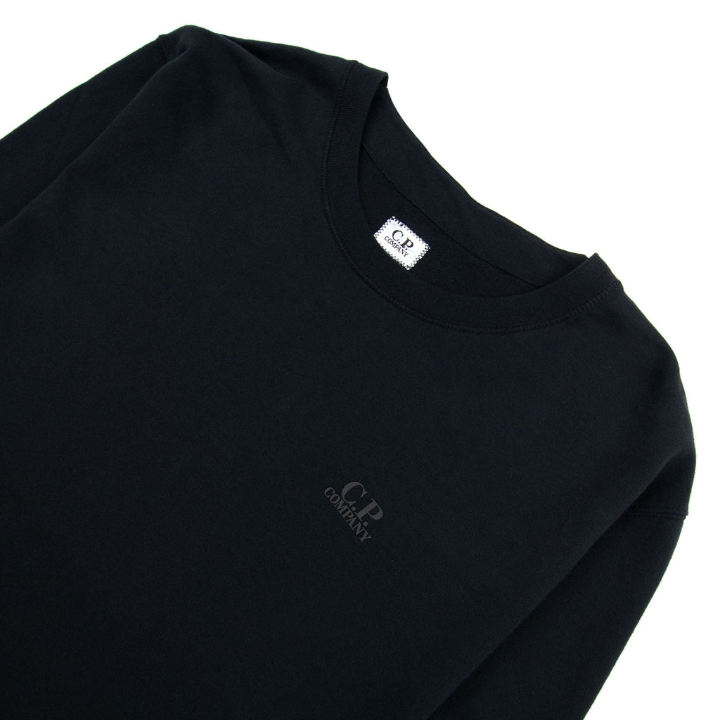 Cp Company Felipa Girocollo Back Google Sweater Black 999