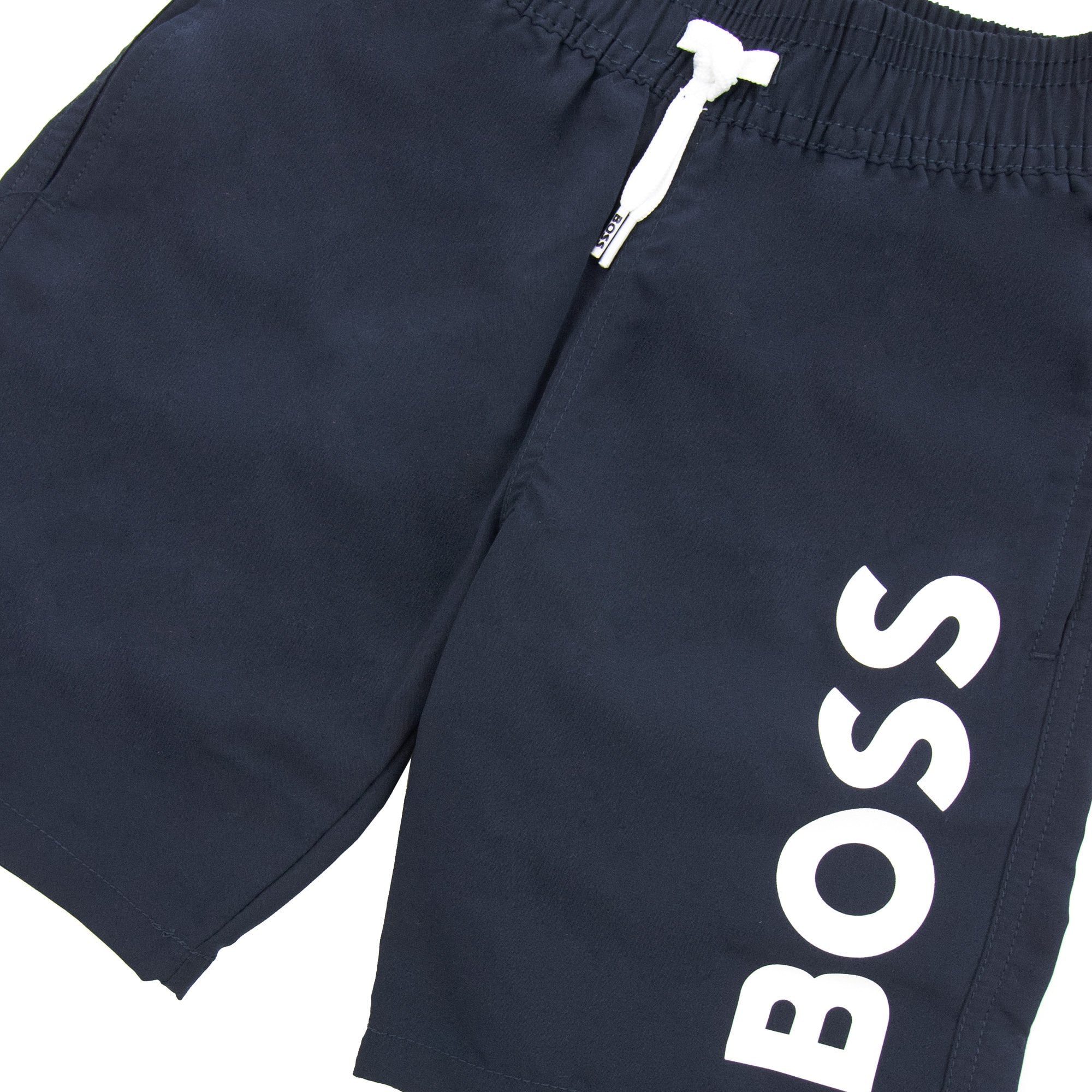 Hugo Boss Kids Infant Logo Swim Shorts Navy 849