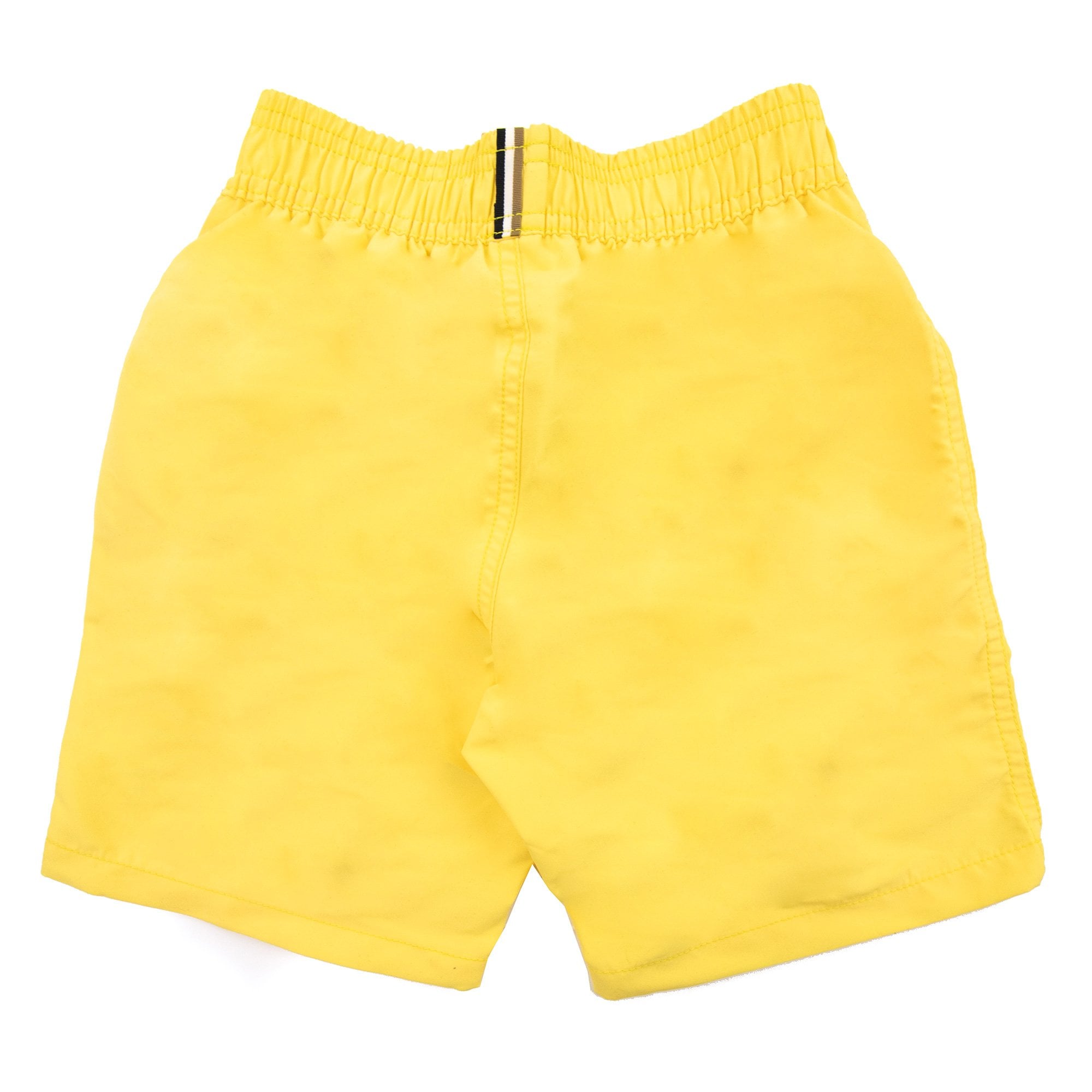 Hugo Boss Kids Infant Logo Swim Shorts Yellow 528