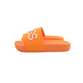 Hugo Boss Kids Embossed Logo Sliders Orange 401