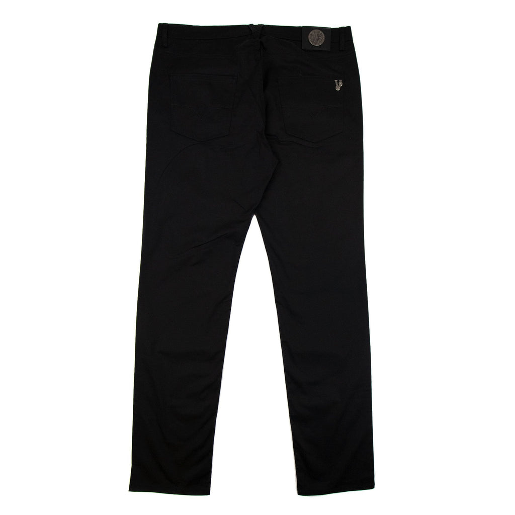 Versace Jeans Pocket Tiger Gabardine Reg Fit Jean Black