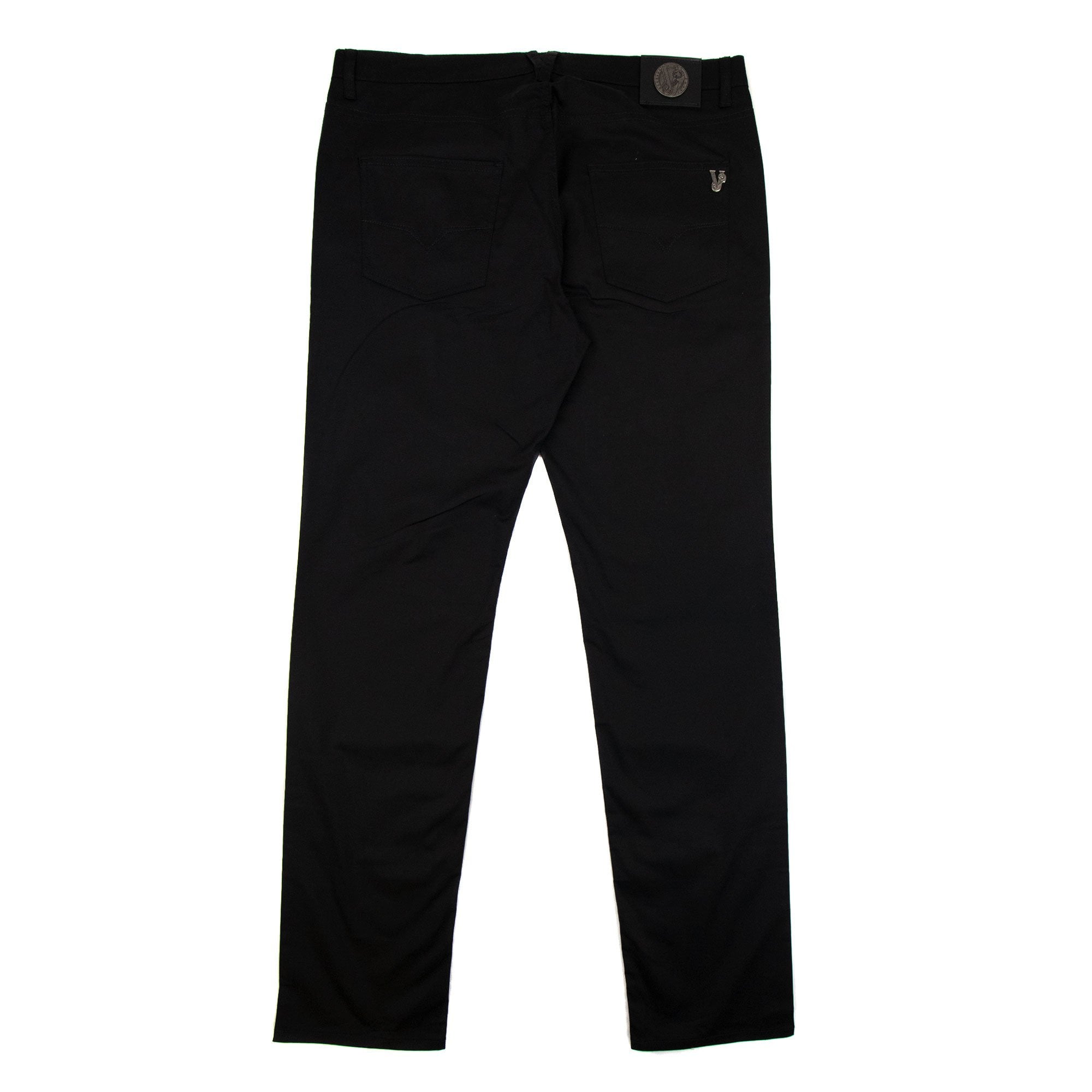 Versace Jeans Pocket Tiger Gabardine Reg Fit Jean Black
