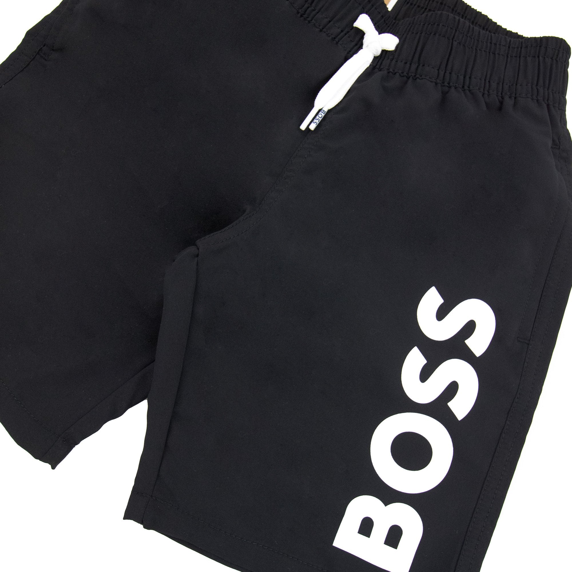 Hugo Boss Kids Infant Logo Swim Shorts Black 09b
