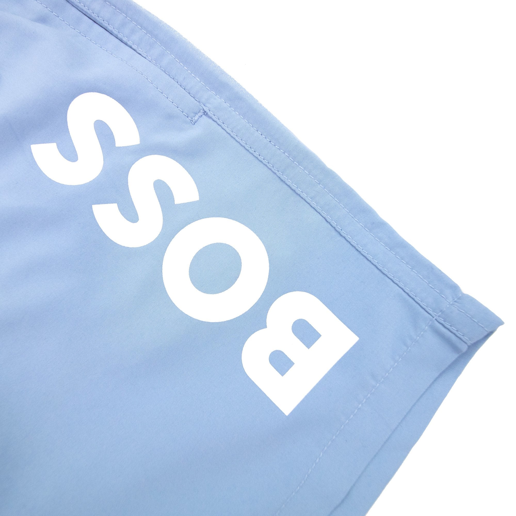 Hugo Boss Kids Infant Logo Swim Shorts Pale Blue 77a