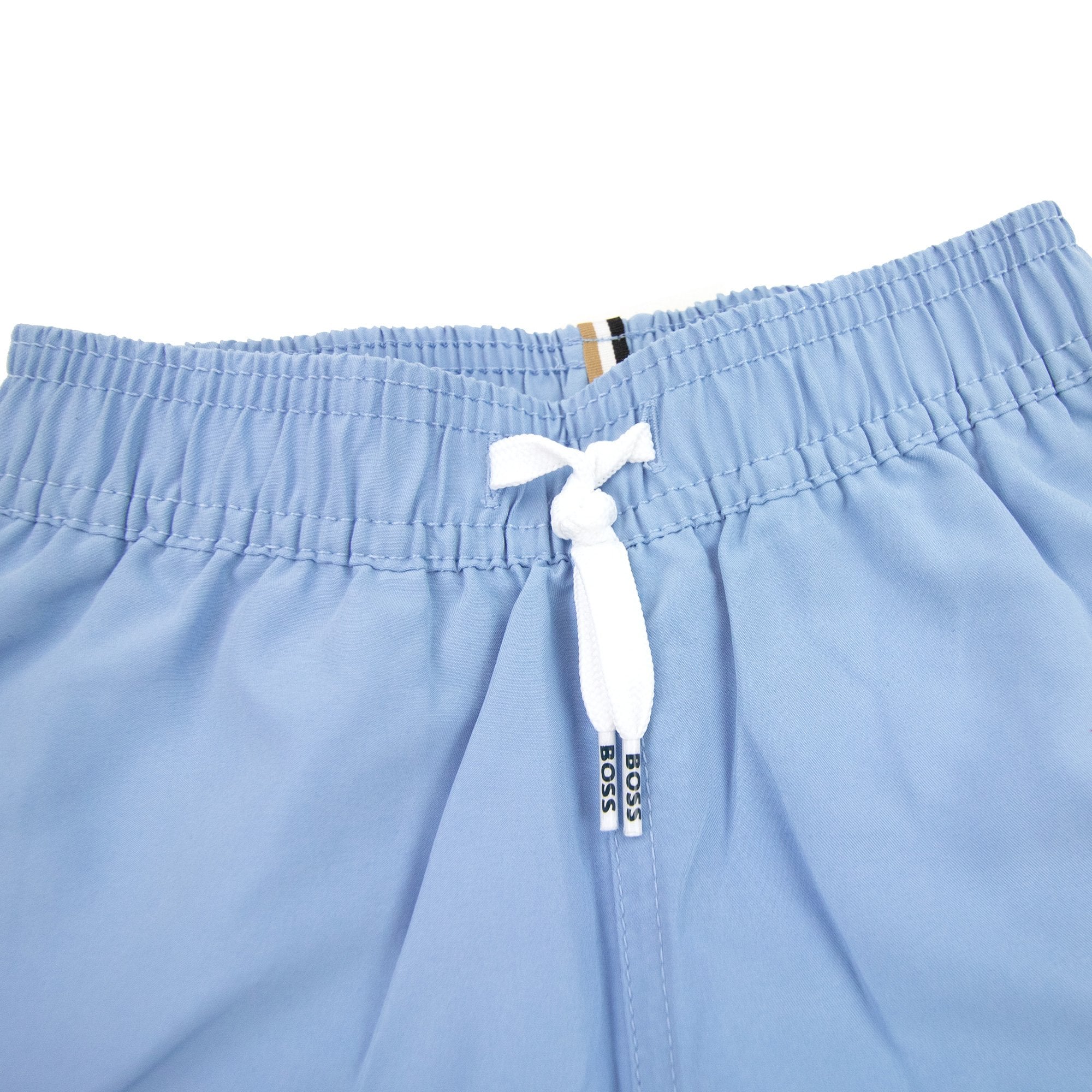 Hugo Boss Kids Infant Logo Swim Shorts Pale Blue 77a