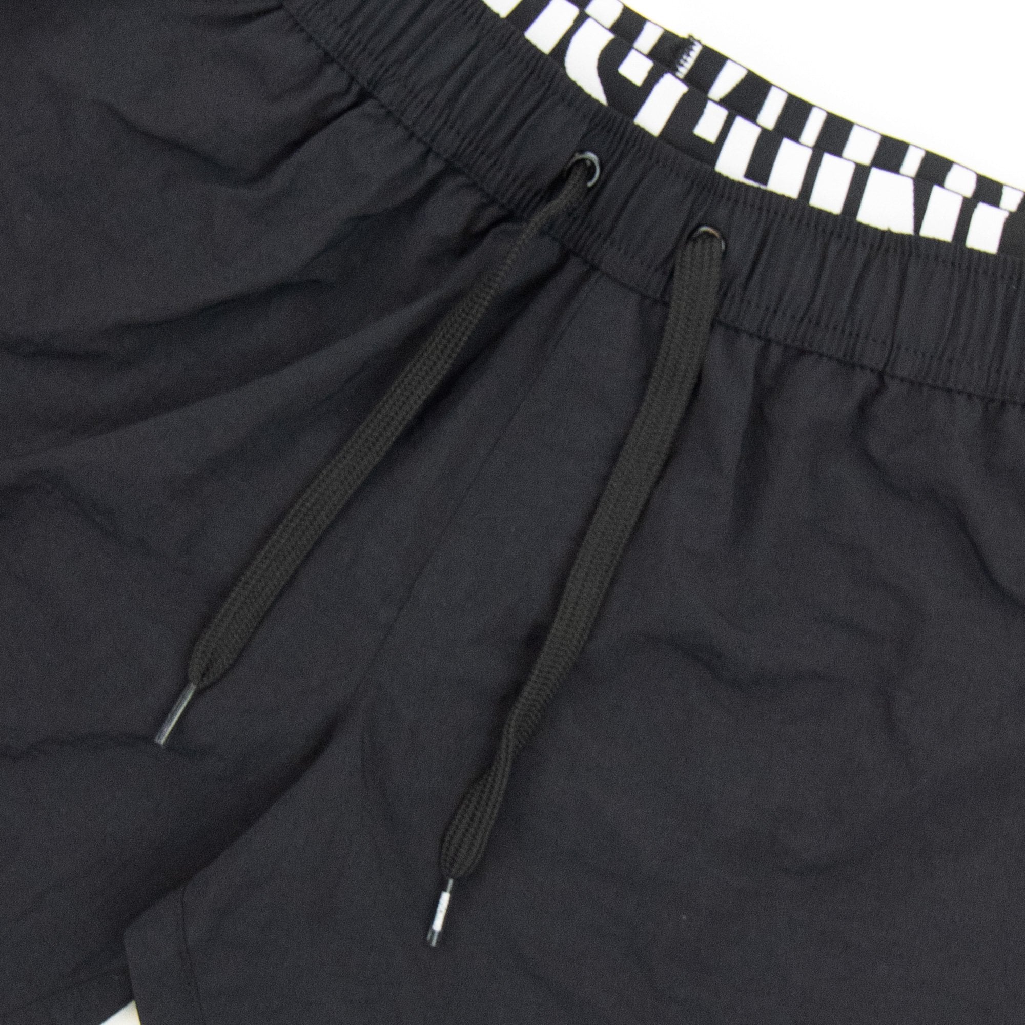 Moschino Swim Band Logo Swim Shorts Black 0555