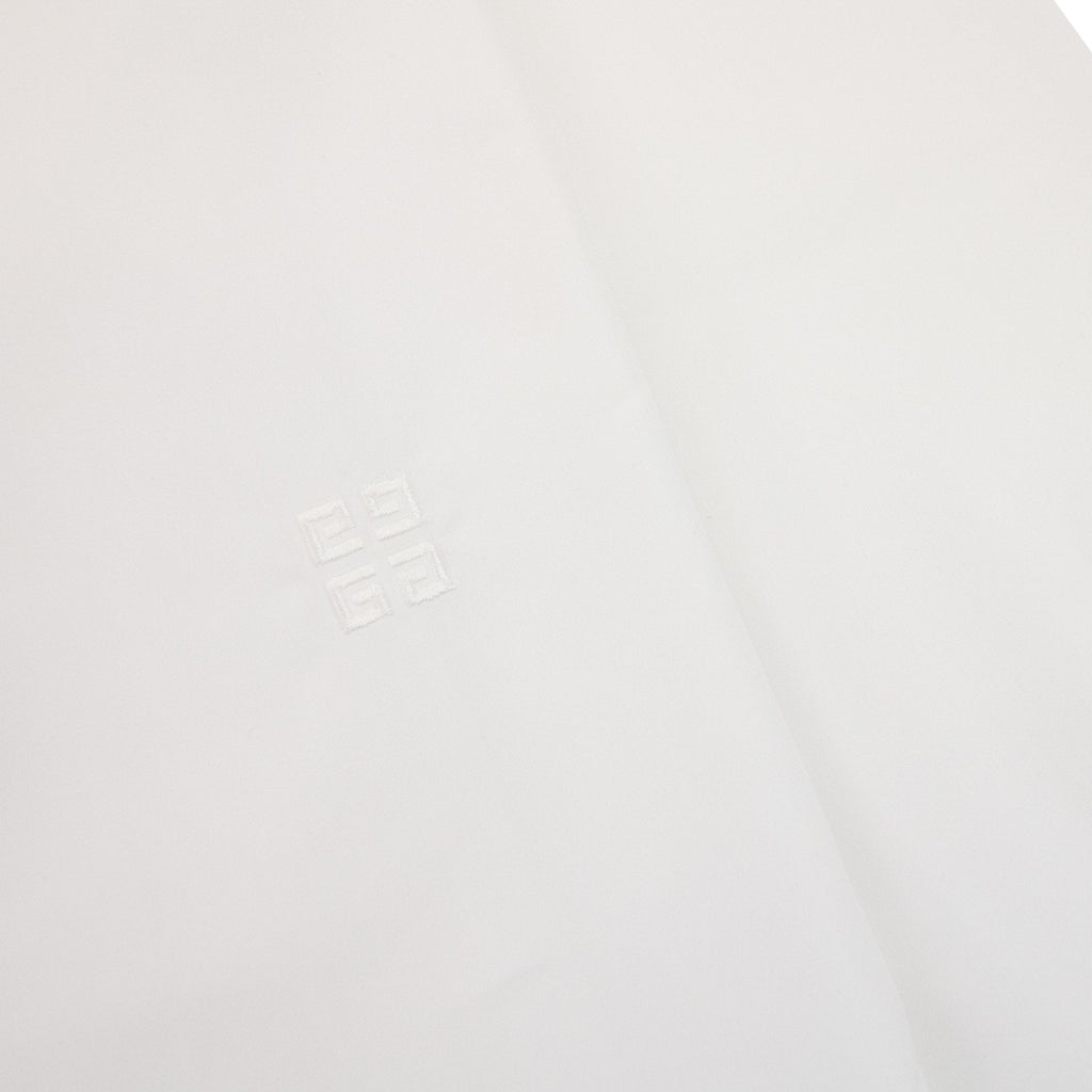 Givenchy Shirt In 4g Embroidered Poplin White 100