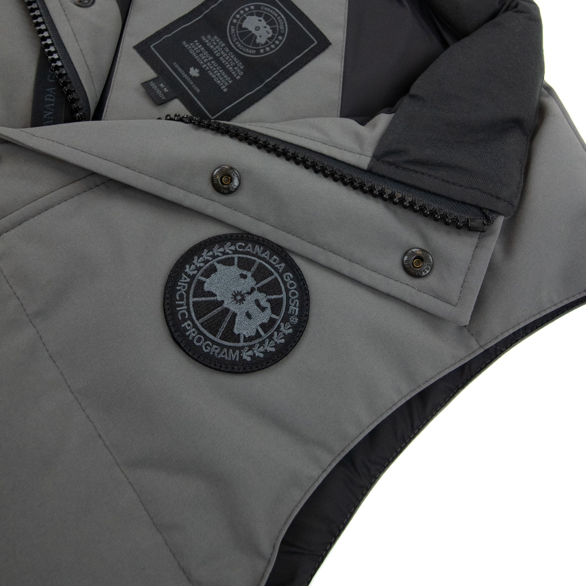 Canada Goose Garson Black Label Vest Coastal Grey 811