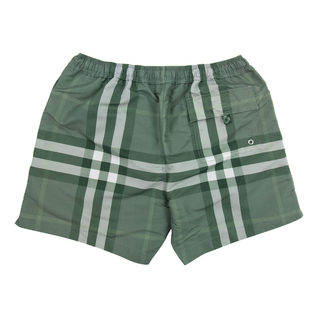 Burberry Martin Check Swim Shorts Dusty Green Ip Check