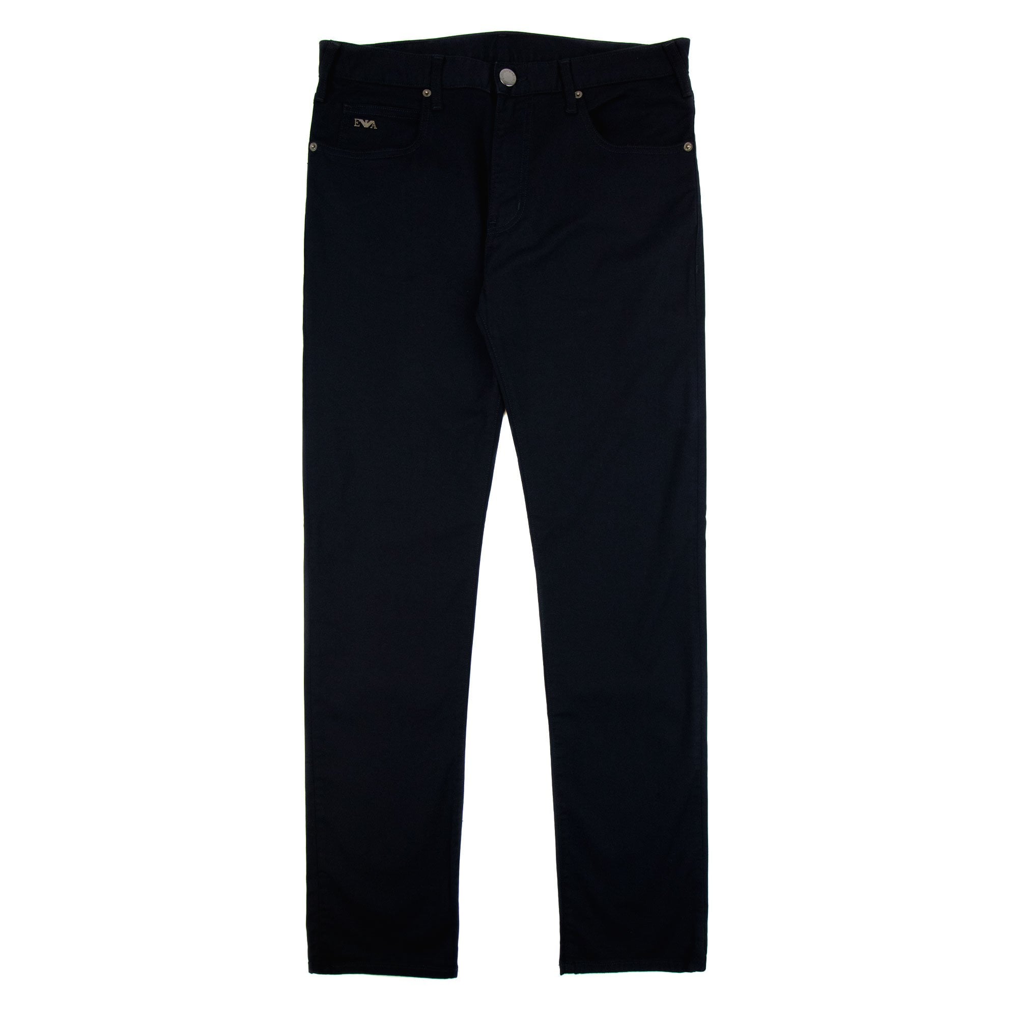 Emporio Armani J45 Regular Fit Stretch Gabardine Jean Blue/navy 920