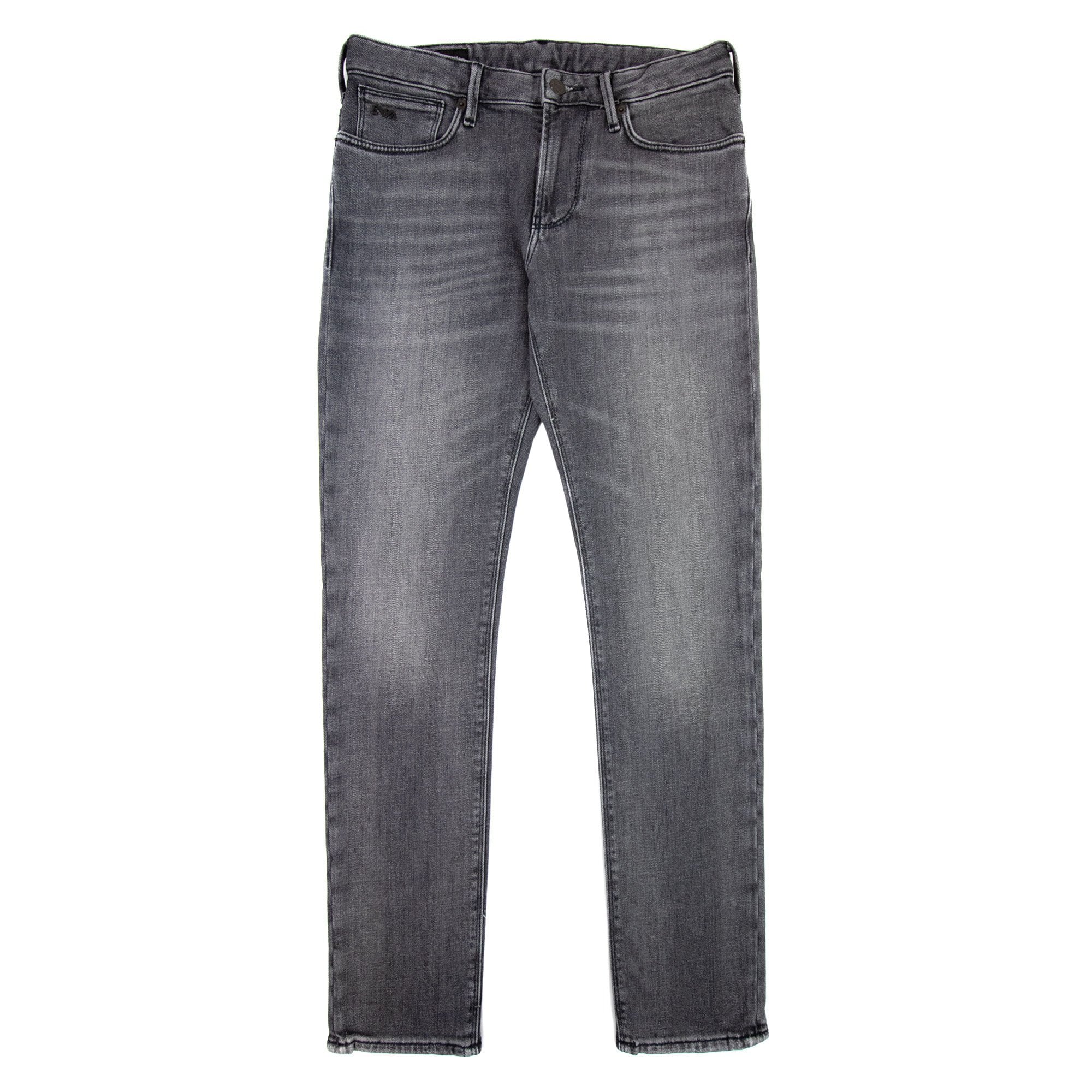 Emporio Armani J06 Slim Fit Organic Denim Jeans Denim Nero 0006