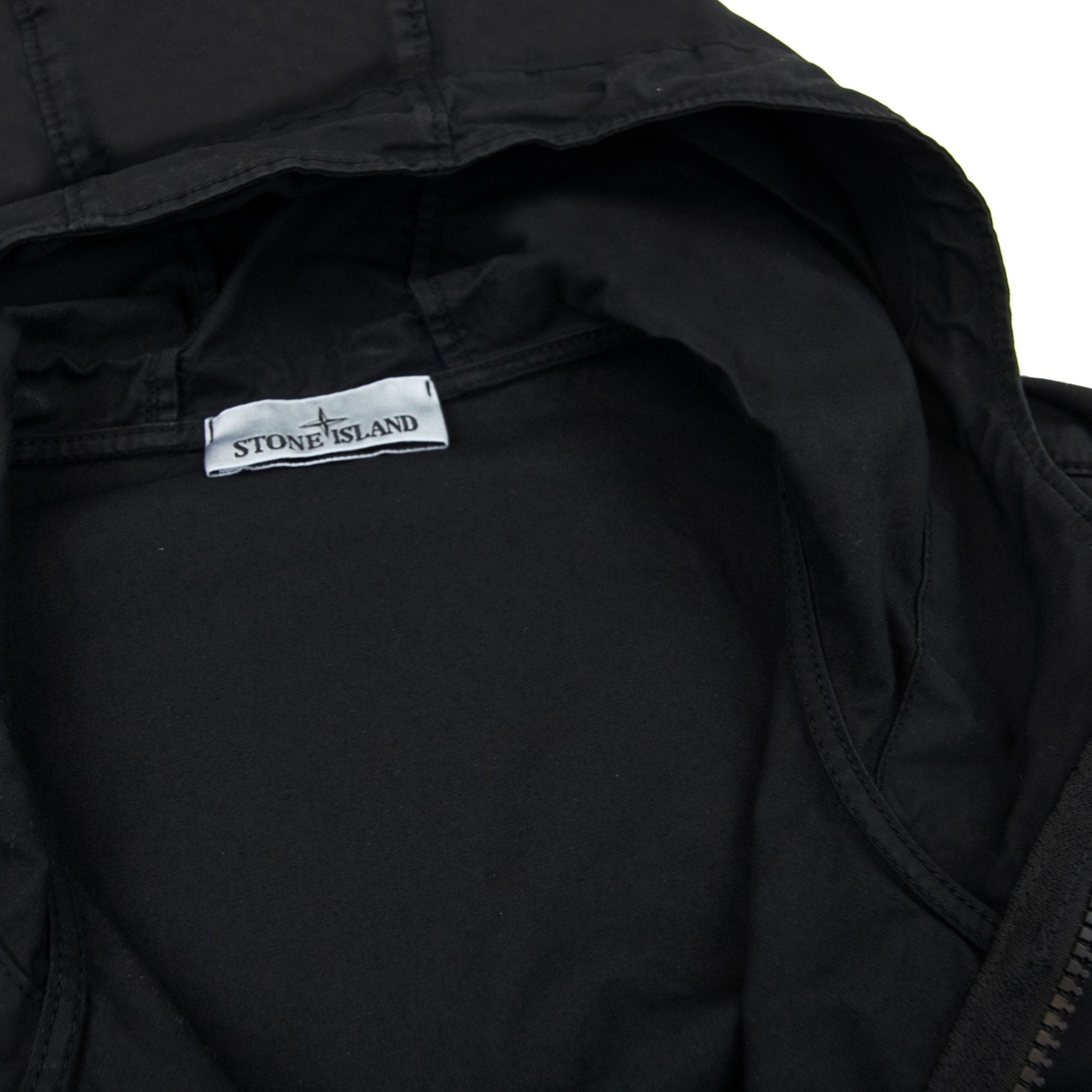 Stone Island 43310 Supima Cotton Overshirt Black V0029