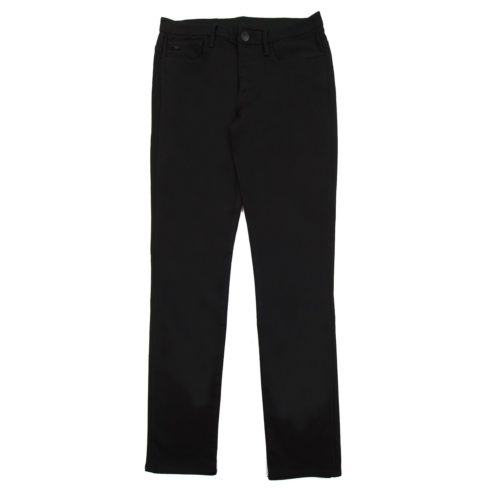 Emporio Armani J11 Extra Slim-fit Extra-comfort Denim Jeans Black