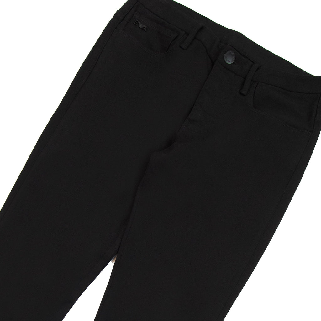 Emporio Armani J11 Extra Slim-fit Extra-comfort Denim Jeans Black