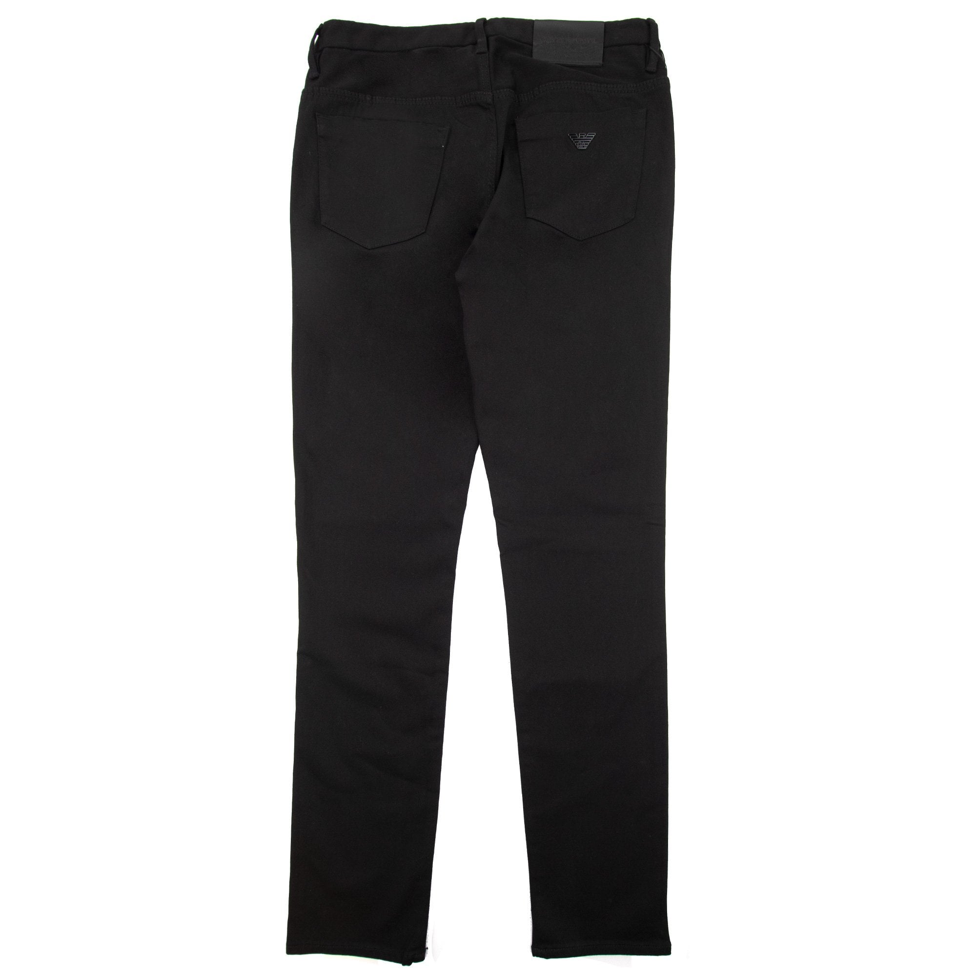 Emporio Armani J11 Extra Slim-fit Extra-comfort Denim Jeans Black