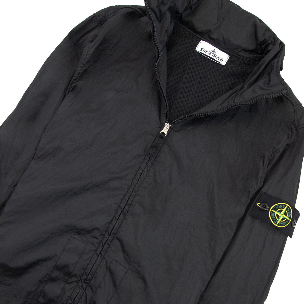 Stone Island 41920 Tc In Econyl Nylon Metal Jacket Black V0029