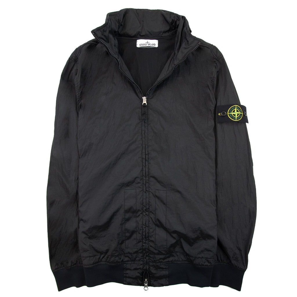 Stone Island 41920 Tc In Econyl Nylon Metal Jacket Black V0029