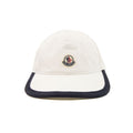Moncler Junior Moncler Logo Cap White