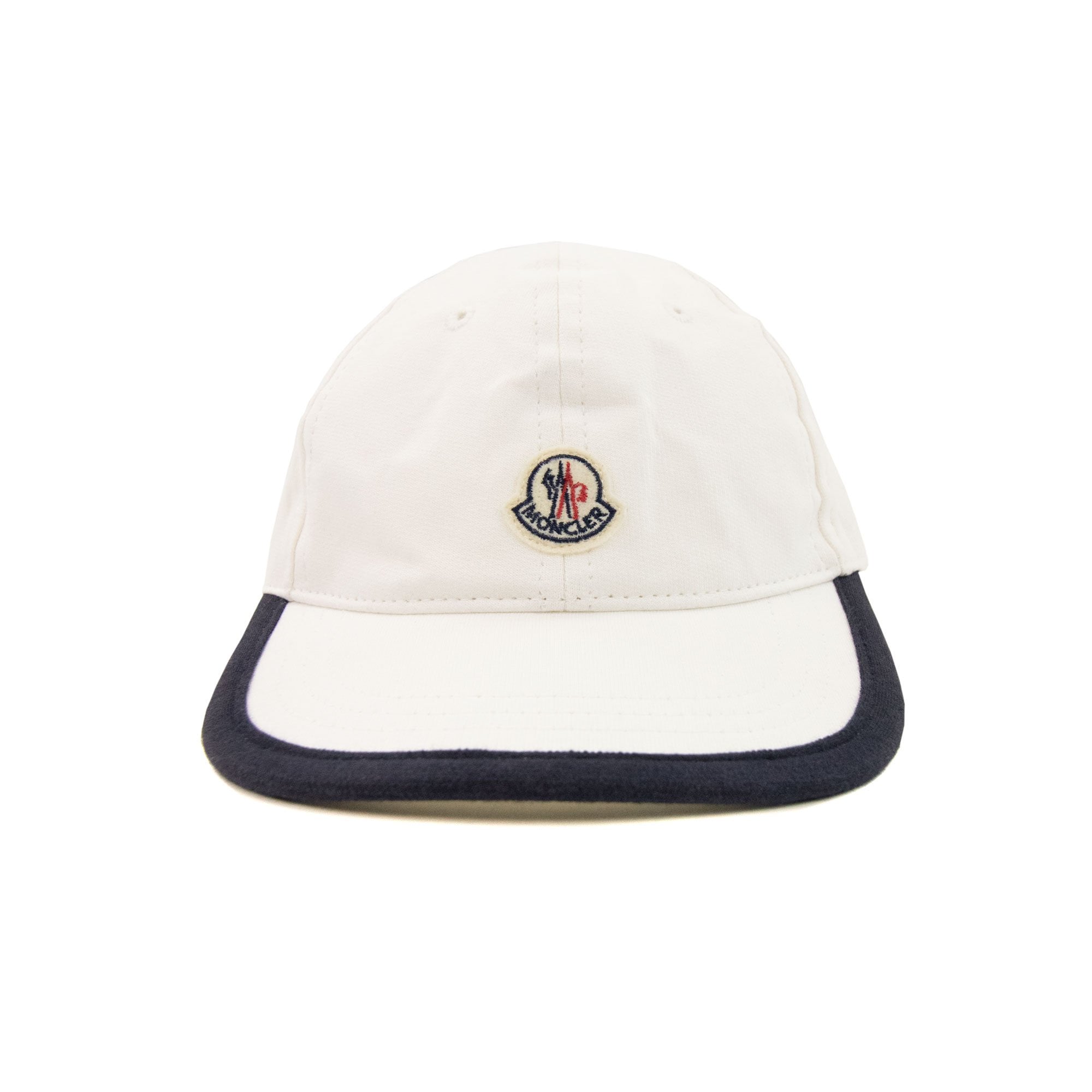Moncler Junior Moncler Logo Cap White