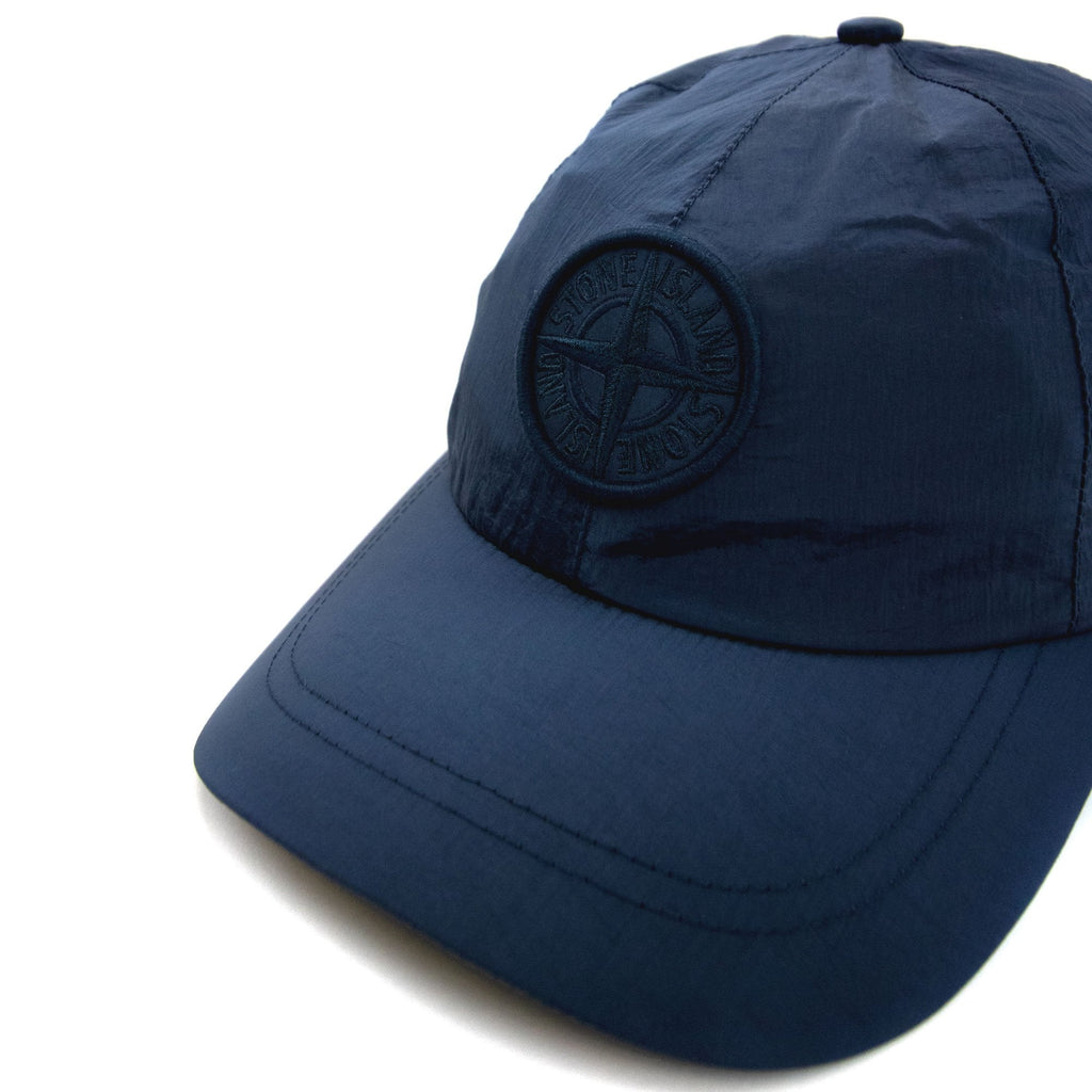 Stone Island 99576 Nylon Metal Compass Cap Navy Blue V0024