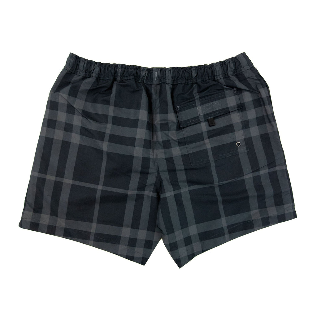 Burberry Guildes Check Swim Short Carbon Blue Ip Check