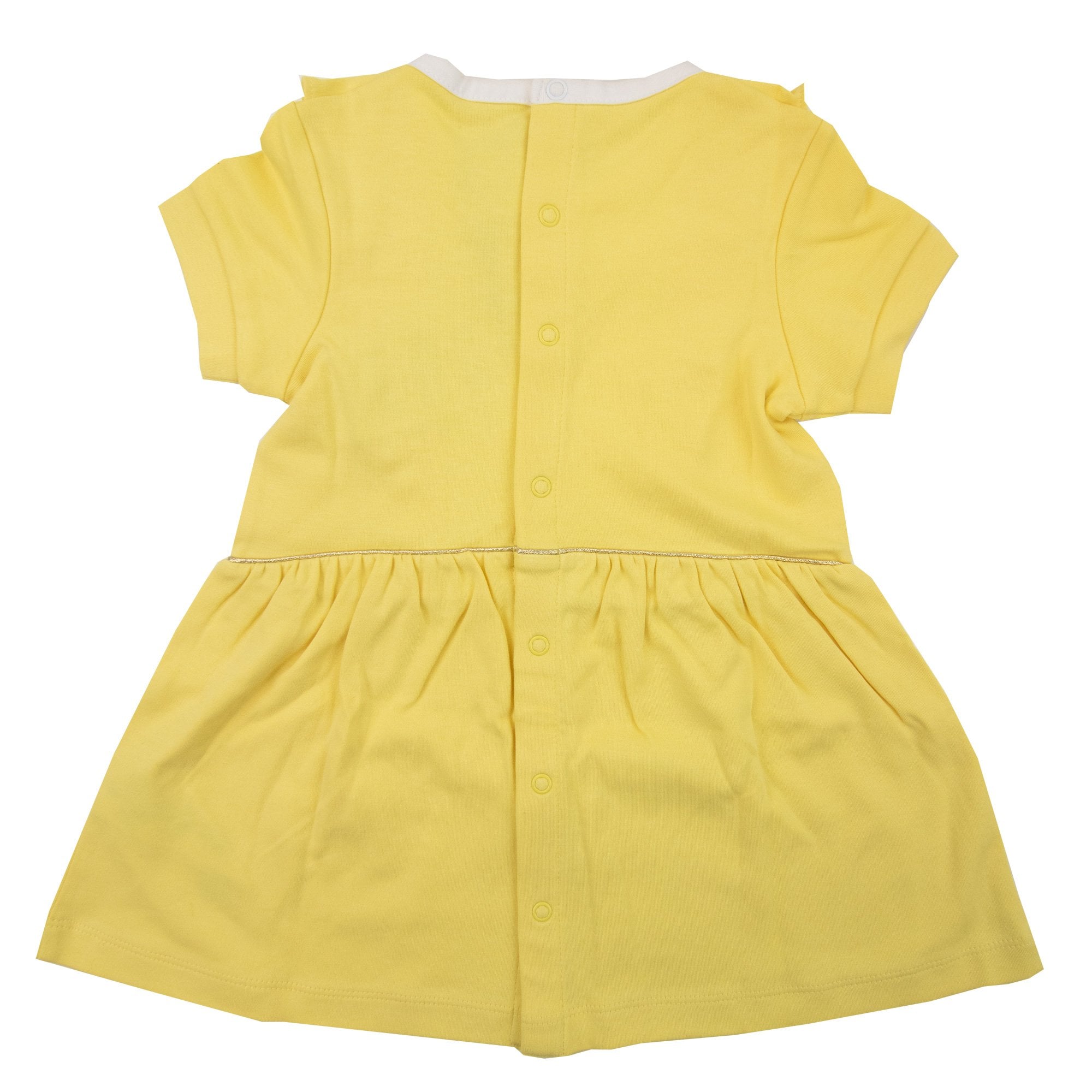 Hugo Boss Kids Baby Girl Frill Dress Yellow 528
