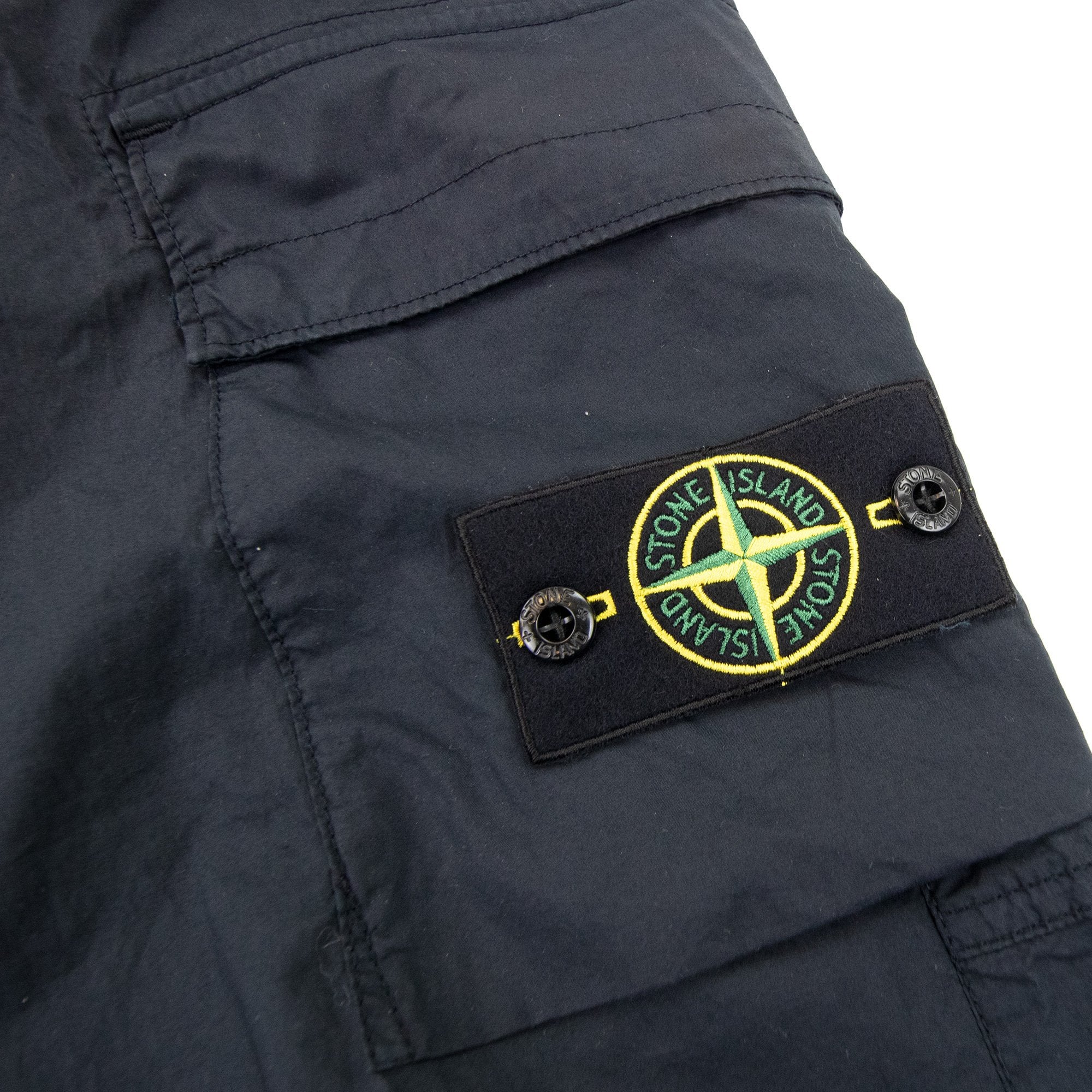 Stone Island 31303 Stretch Cotton Tela Paracadute Garment Dye Navy V0020