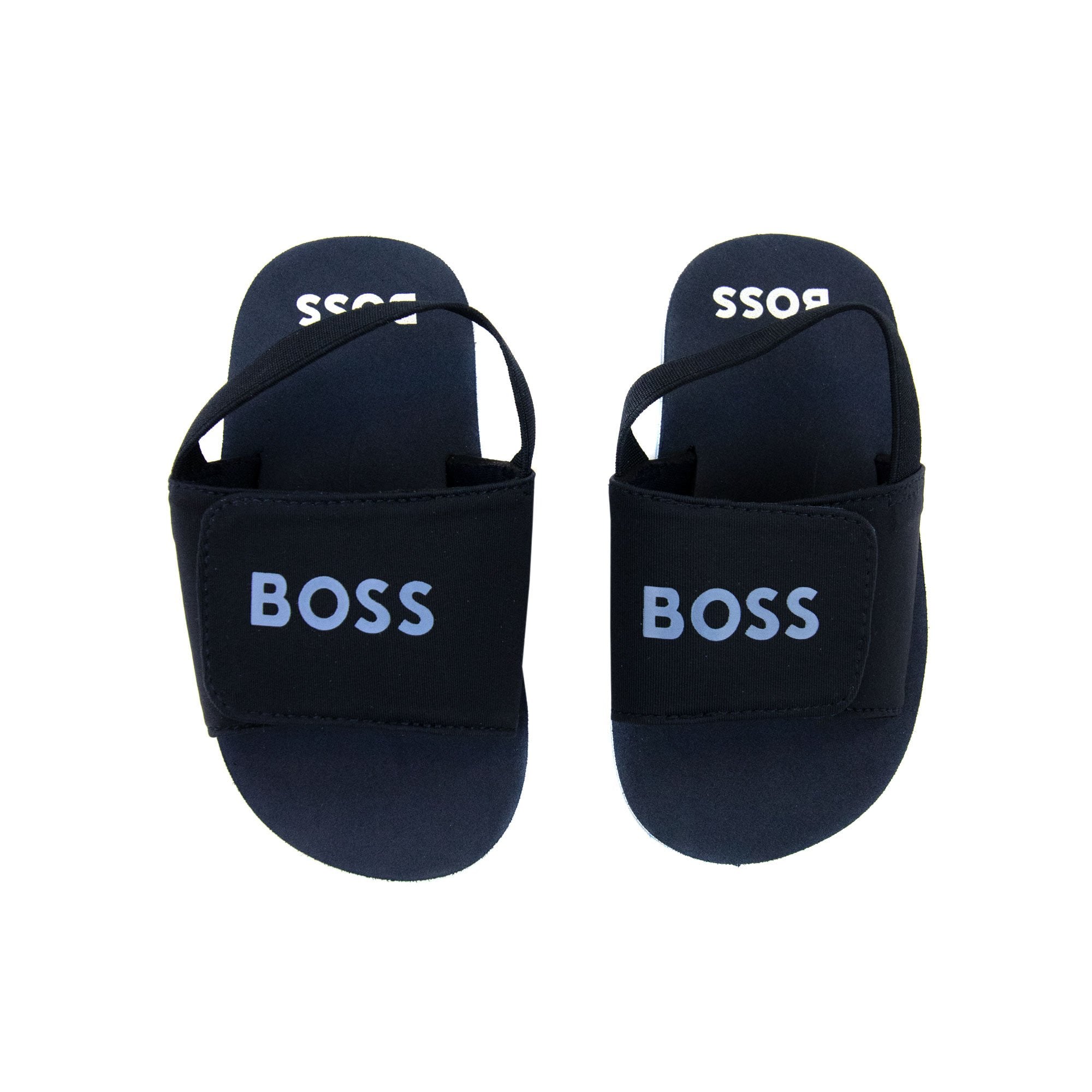 Hugo Boss Kids Logo Strap Detailing Slider Navy 849