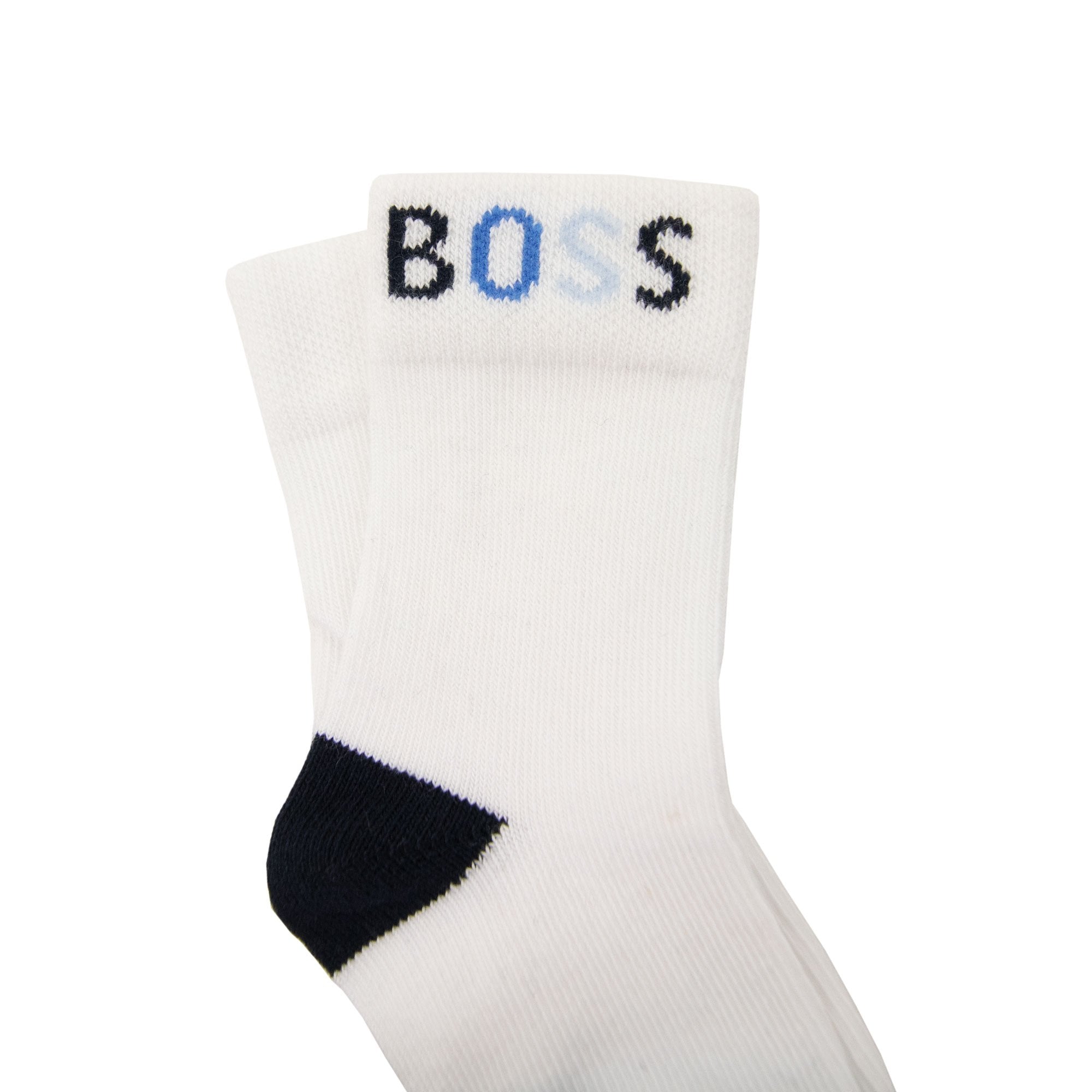 Hugo Boss Kids Infant Logo Stripe Socks Navy 849